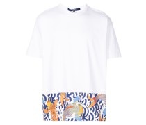 T-Shirt mit Fisch-Print