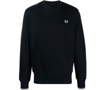 Sweatshirt mit Logo-Stickerei