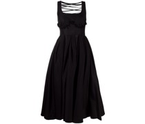 Midikleid mit Schnürung