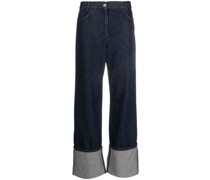 Jeans mit hohem Bund