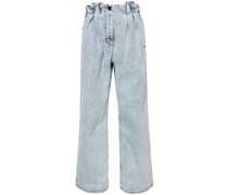 Weite Aspos High-Rise-Jeans