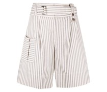 Gestreifte Shorts