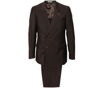double-breasted virgin wool-blend suit