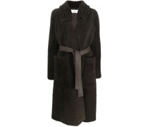 Shearling-Trenchcoat