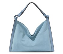 Minetta suede shoulder bag