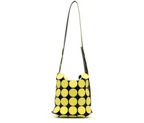 Schultertasche aus Faux Leder