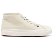 High-Top-Sneakers mit Logo-Patch