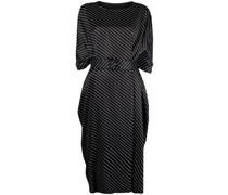 Gestreiftes Midikleid