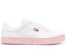 Sneakers mit Logo-Prägung