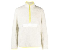 Fleecepullover mit Reißverschluss