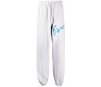 Jogginghose mit Logo-Stickerei