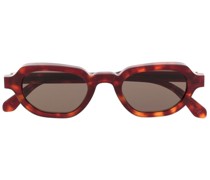 Sonnenbrille mit ovalem Gestell