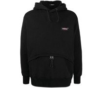 Hoodie mit Logo-Patch