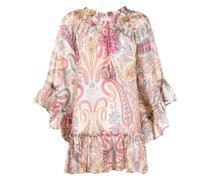 Kleid mit Paisley-Print