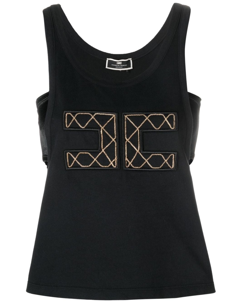 Elisabetta Franchi Damen Tanktop mit Cut-Outs