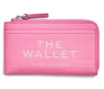 The Leather top zip multi wallet