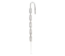 18kt Charlie Weißgoldohrstecker