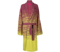 Oversized-Cardigan mit Streifen