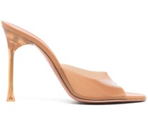 Alexa Glass Mules 110mm