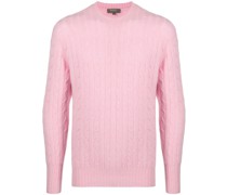 The Thames Pullover mit Zopfmuster