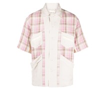 plaid check pattern shirt
