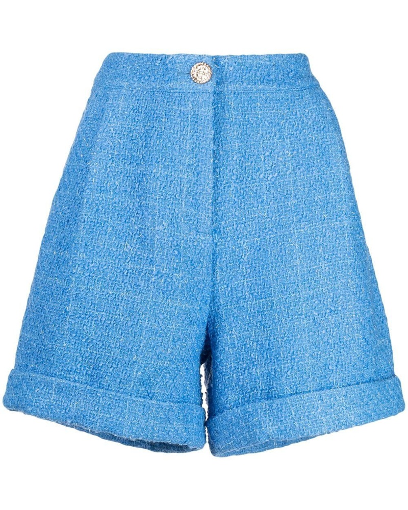 Edward Achour Damen Shorts mit weitem Bein
