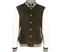Bomberjacke aus Leder