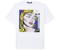 T-Shirt mit Roy-Lichtenstein-Print