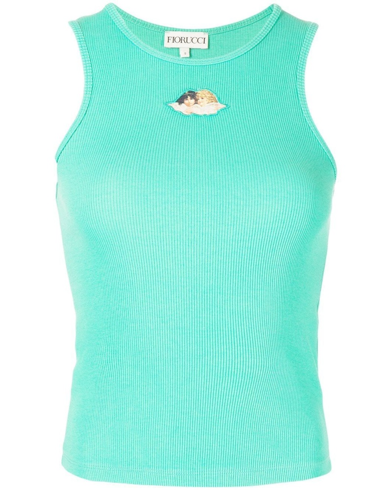 Fiorucci Damen Geripptes Top