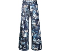 Manik Cropped-Hose mit Print