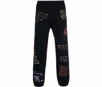 Hose mit Schriftzug