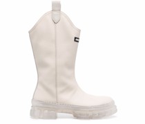 Stiefel mit Logo-Patch