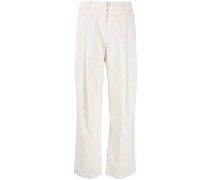 Weite Hose mit Bundfalten