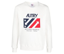 Sweatshirt mit Logo-Print