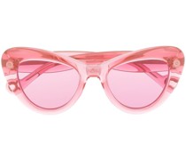 Cat-Eye-Sonnenbrille im Oversized-Look