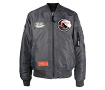 Bomberjacke mit Patch-Detail