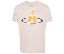 T-Shirt mit Logo-Print