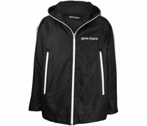 Kapuzenjacke mit Logo-Print