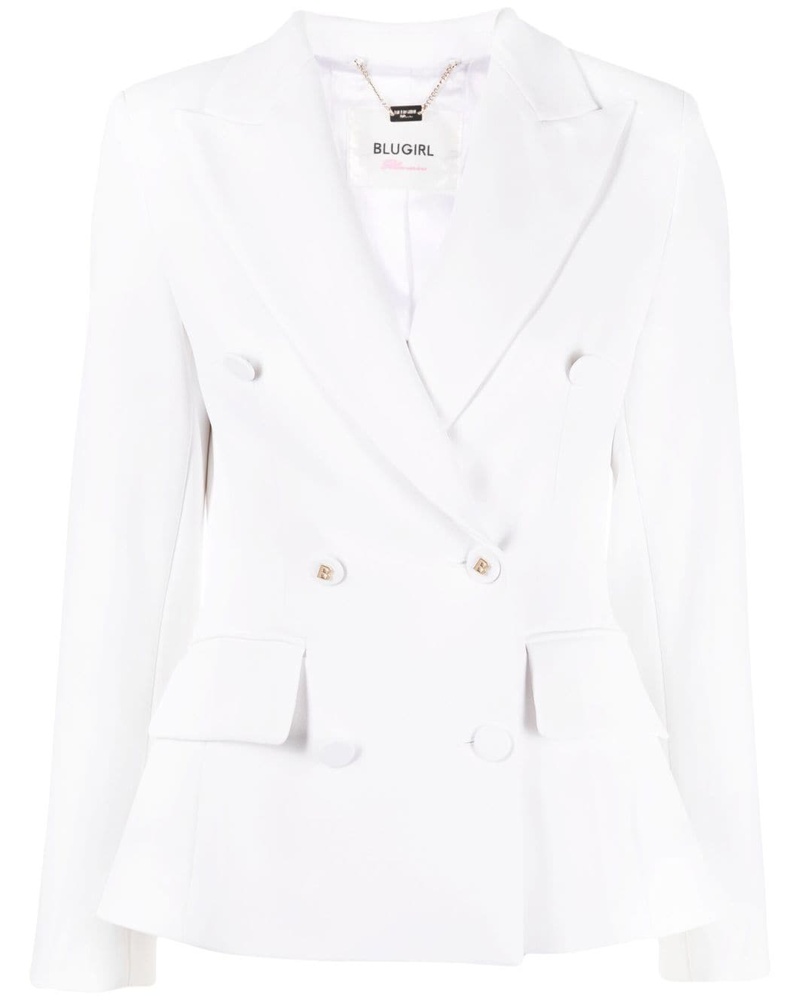 Blumarine Damen Blazer mit steigendem Revers