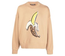Sweatshirt mit Bananen-Print