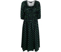 Gepunktetes Kleid