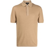 Poloshirt in Mesh-Optik