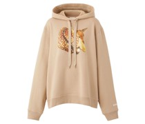 Hoodie mit Reh-Print