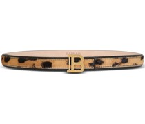 Gürtel mit Leoparden-Print