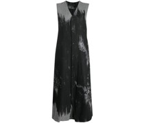 Kleid mit abstraktem Print