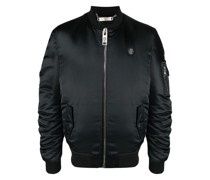 Gefütterte Skull Bones Bomberjacke