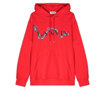 Hoodie mit Drachen-Print