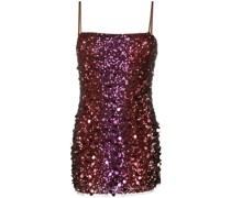 Minikleid mit Pailletten