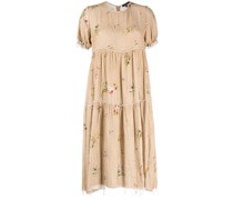 Kleid mit Puffärmeln
