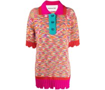 Gestricktes Poloshirt